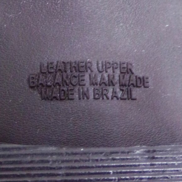 COUP D'ETAT LTD size 6.5M brown low-heel sandals woven-strap leather uppers - Picture 16 of 16